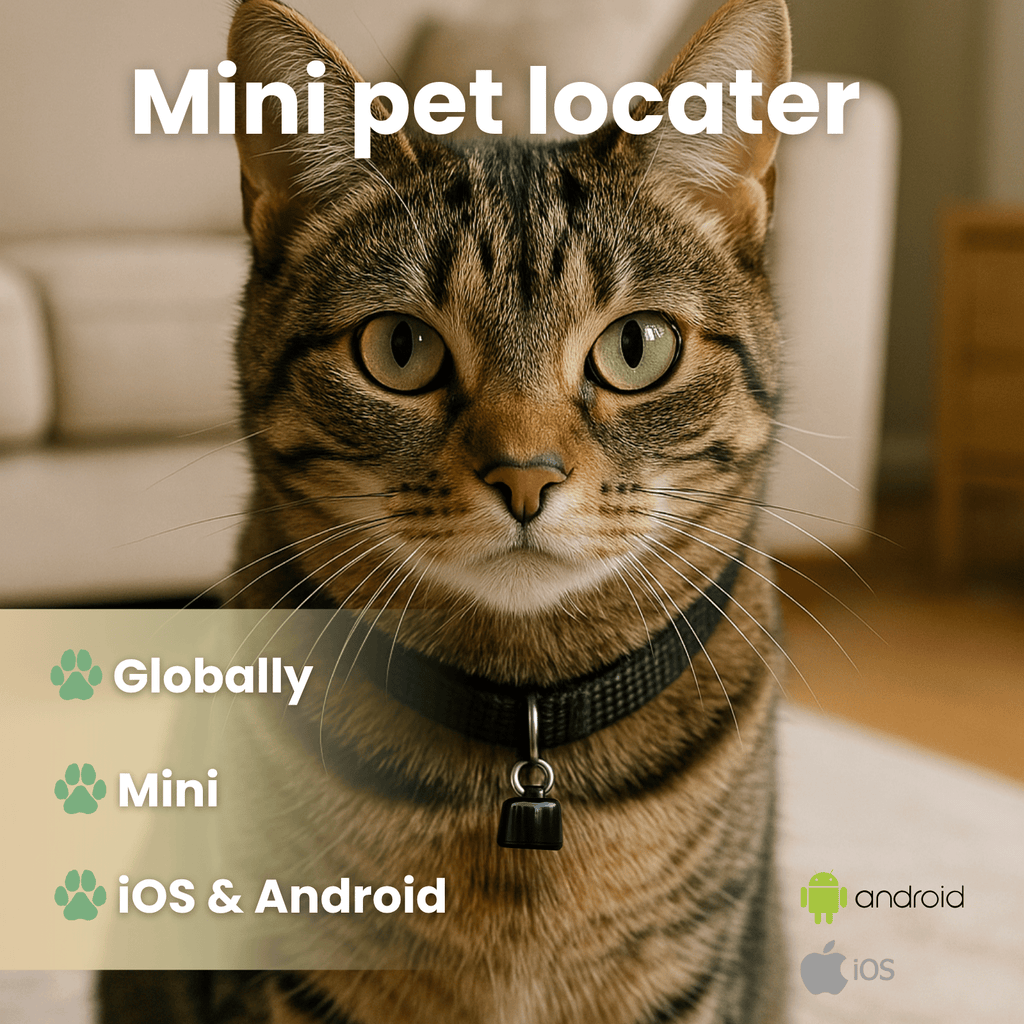 Dailypets Bluetooth Pet Tracker for Android and iPhone with Community Location Network