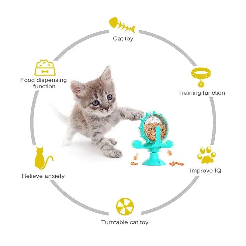 Dailypets Interactive Food Dispenser for Mental Enrichment & Play