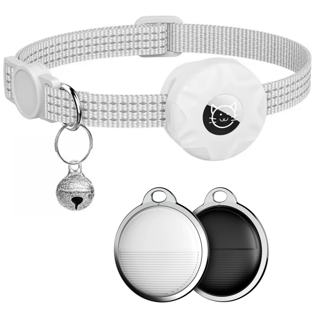 Dailypets Lightweight Cat Tracker Set with Apple Find My Support and Safety Collar