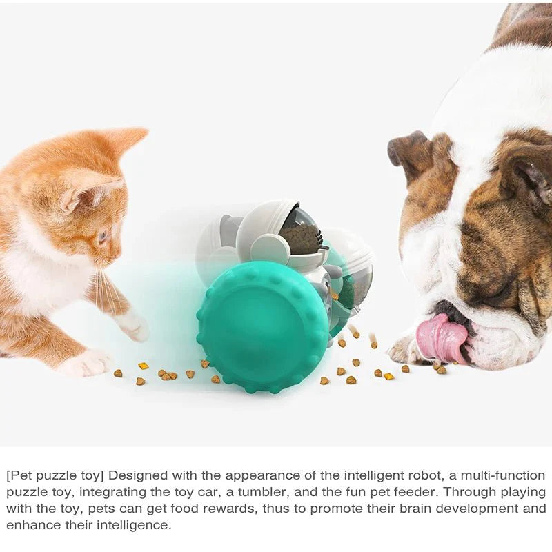 Dailypets Snack Tumbler Dog Toy for Slow Feeding & IQ Training