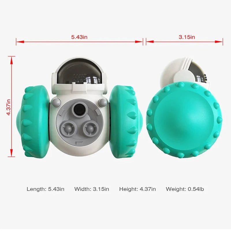 Dailypets Snack Tumbler Dog Toy for Slow Feeding & IQ Training