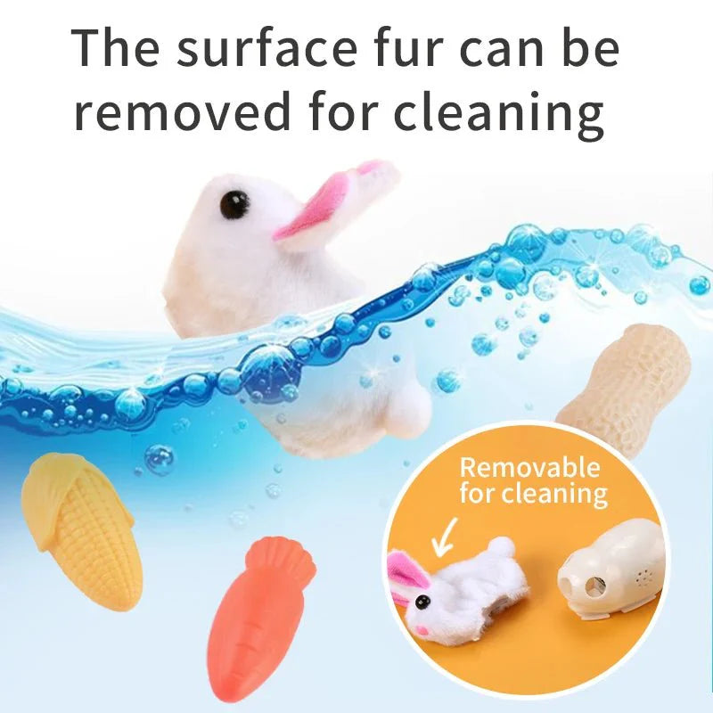 Dailypets Automatic Cat Toy, Plush Moving Mouse for Active Indoor Play