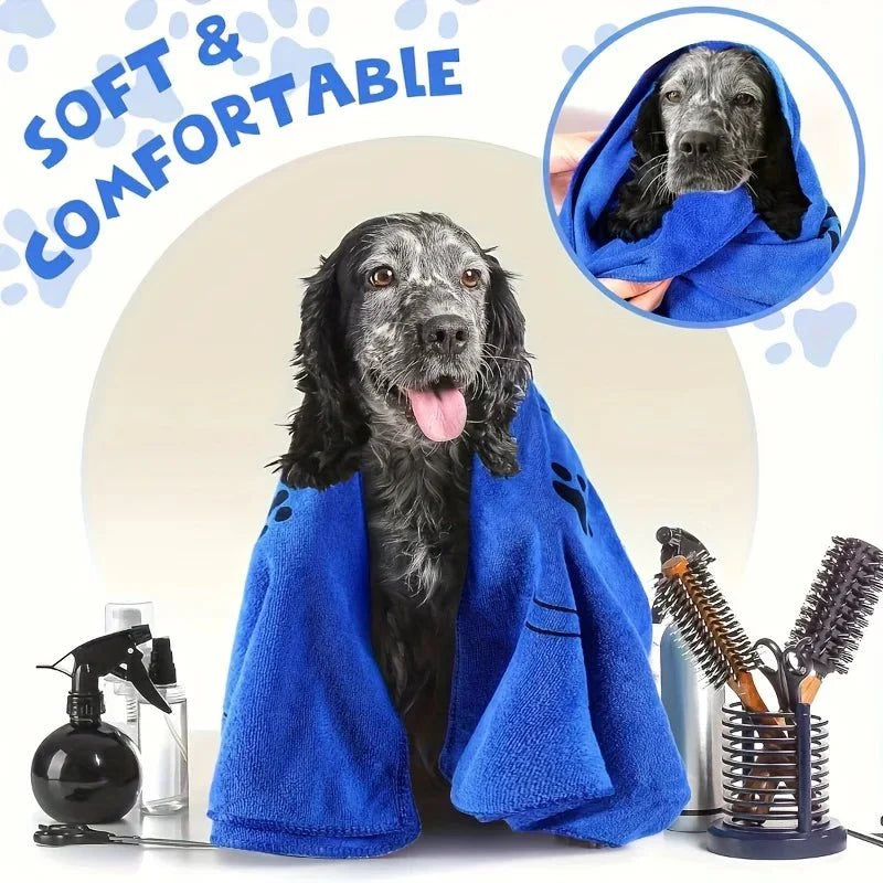Dailypets Fast-Drying Microfiber Pet Towels 2-Pack for Everyday Dog Grooming Care
