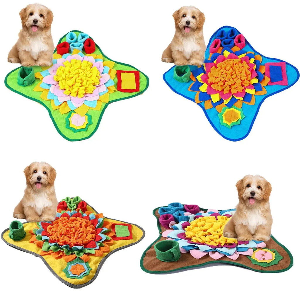 Dailypets Interactive Dog Snuffle Mat for Slow Feeding & Mental Enrichment