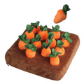 Dailypets Interactive Carrot Snuffle Mat for Dogs – Plush Treat Puzzle Toy