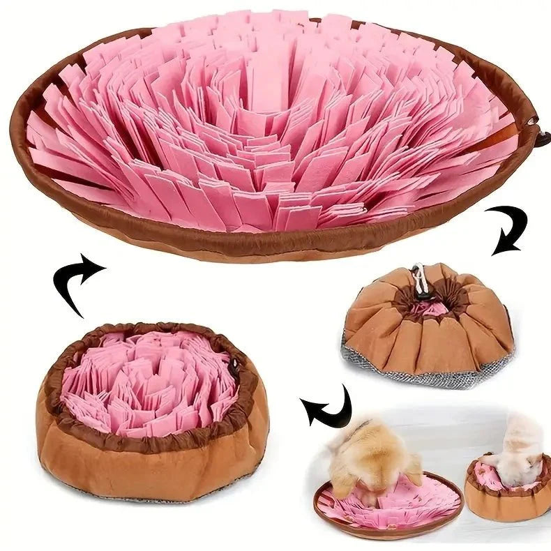 Dailypets Washable Felt Snuffle Mat for Dogs Slow Feeding & Enrichment