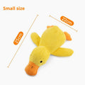Dailypets Plush Duck Dog Toy with Soft Squeaker for Interactive Play