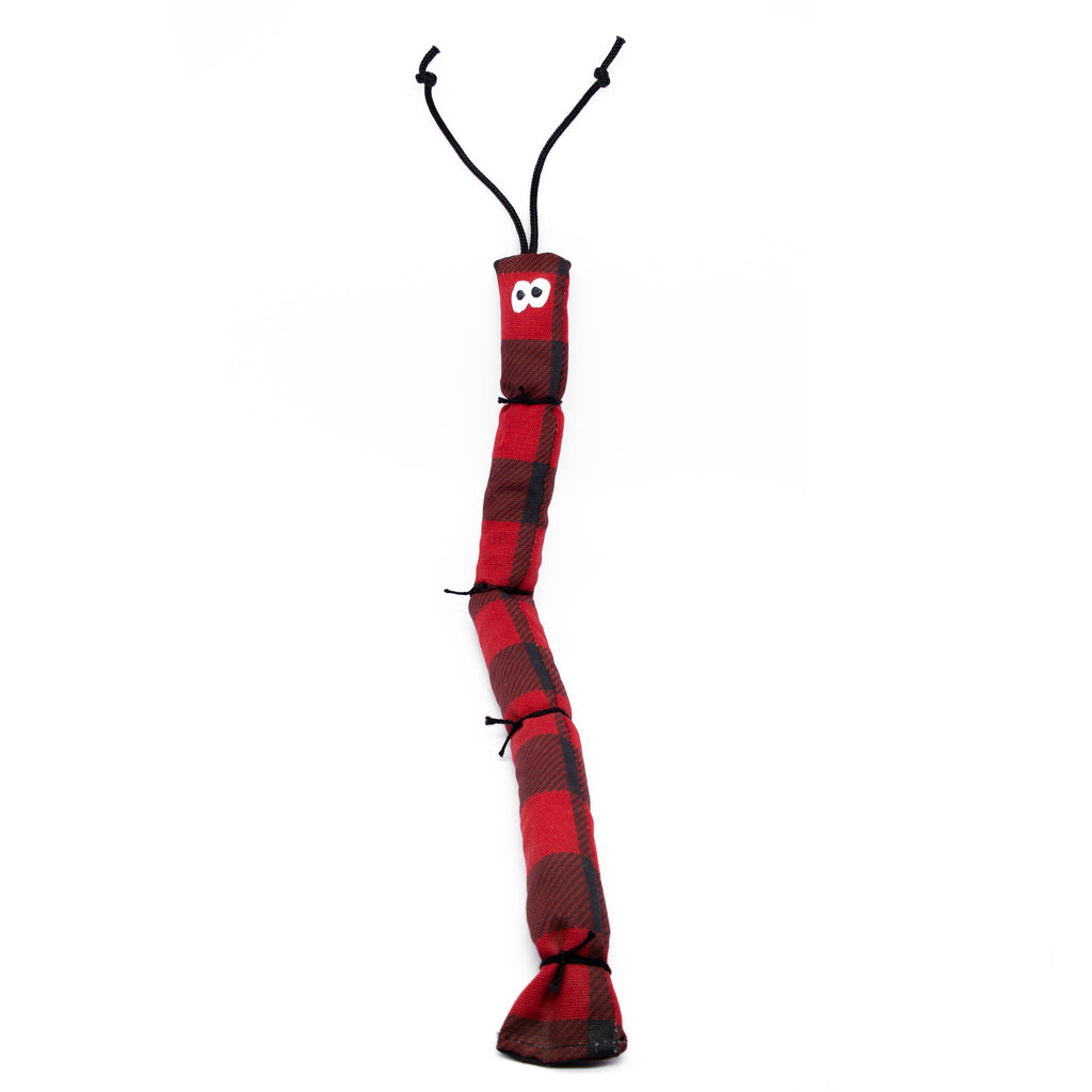 Dailypets Buffalo Plaid Catnip Kicker Toy for Cats