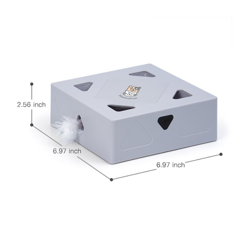 Dailypets Magic Feather Box – Automatic Cat Enrichment Toy