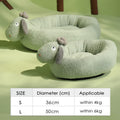 Dailypets Soft Cat Nest Bed – Anti-Anxiety Plush Resting Spot