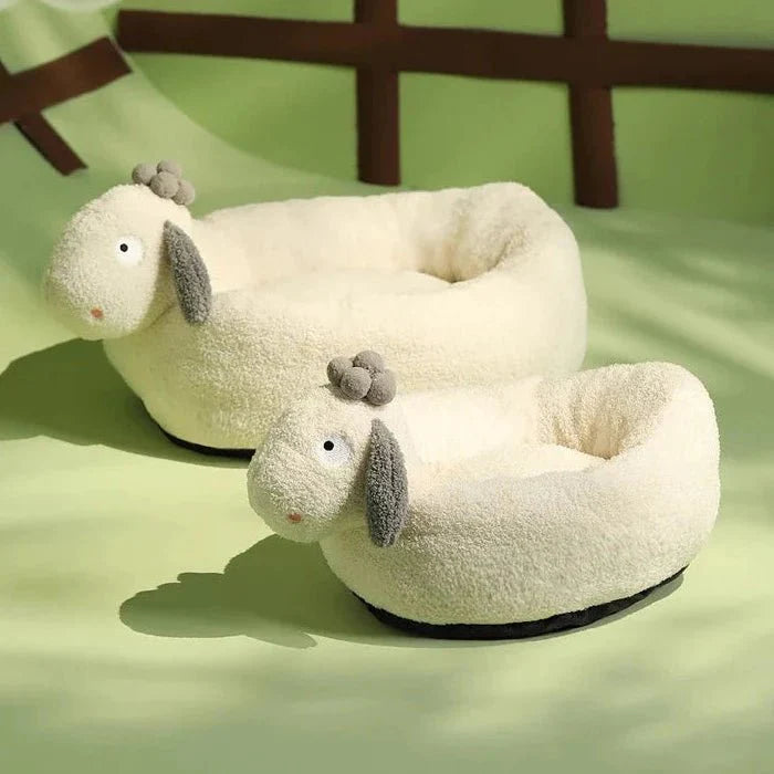 Dailypets Soft Cat Nest Bed – Anti-Anxiety Plush Resting Spot