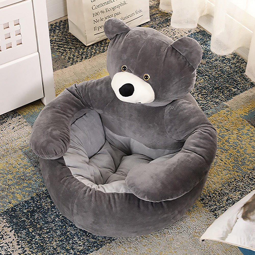 Dailypets Hugging Bear Lounge – Cozy Plush Cat Sleeping Bed