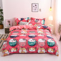 Dailypets Cat Lover Mug Print Bedding Set – Soft Microfiber Duvet Cover Ensemble