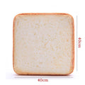 Dailypets Toast Plush Cat Bed – Cozy Square Sleeping Mat