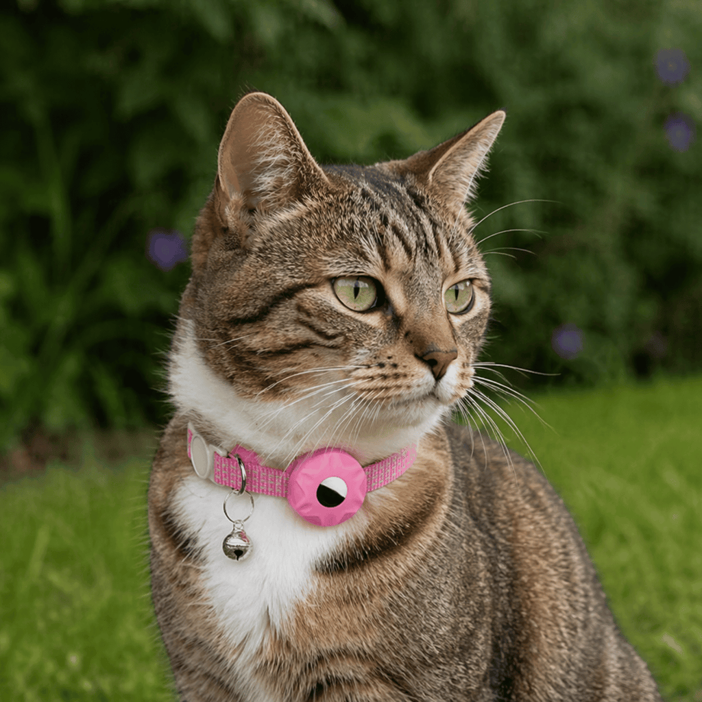 Dailypets Smart Pet Tracker and Reflective Collar Set for Cats Using Android Find My Device