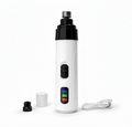 Dailypets Quiet Rechargeable Pet Nail Grinder with Dual Speed for Dogs and Cats