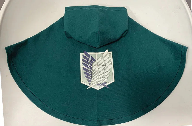 Dailypets Anime-Inspired Cat Cape with Wing Emblem for Cosplay and Photos