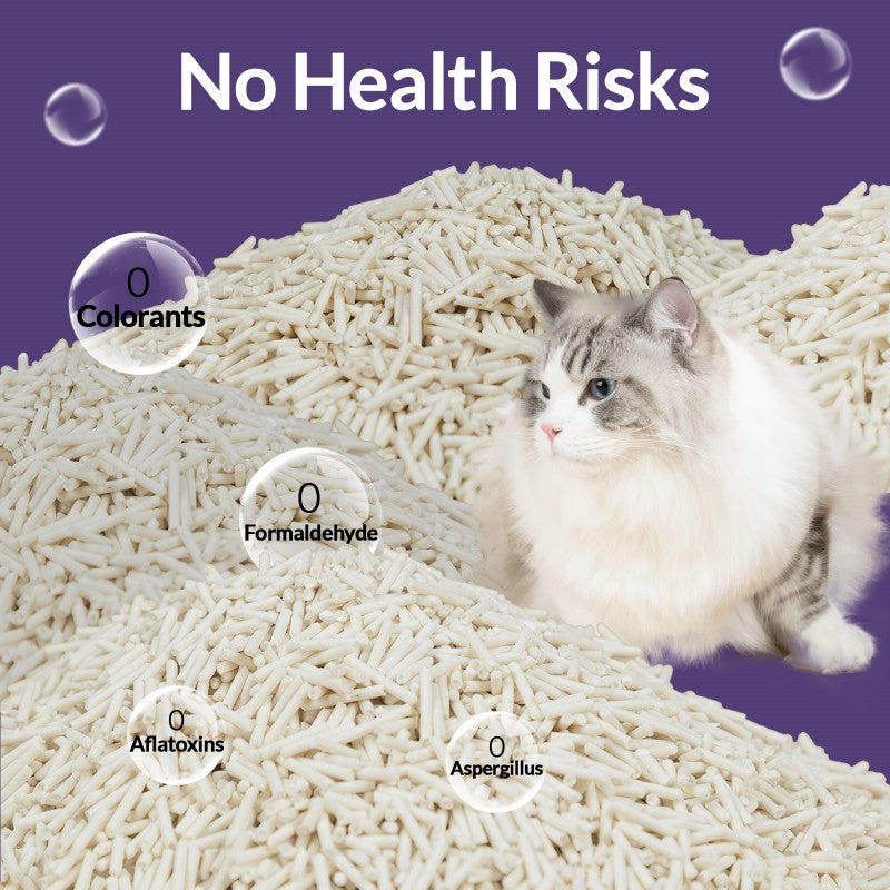 Dailypets Clumping Cat Litter 4 Bags for Odor Management