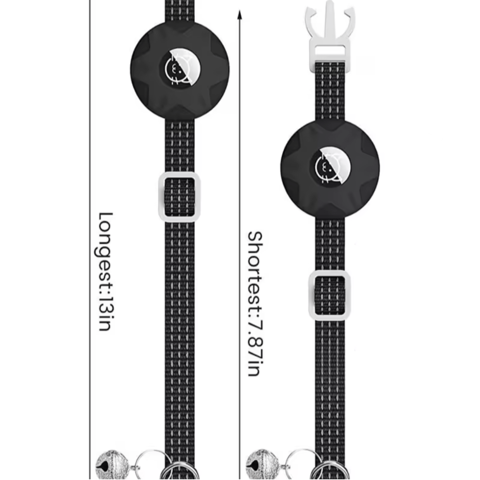 Dailypets Lightweight Cat Tracker Set with Apple Find My Support and Safety Collar
