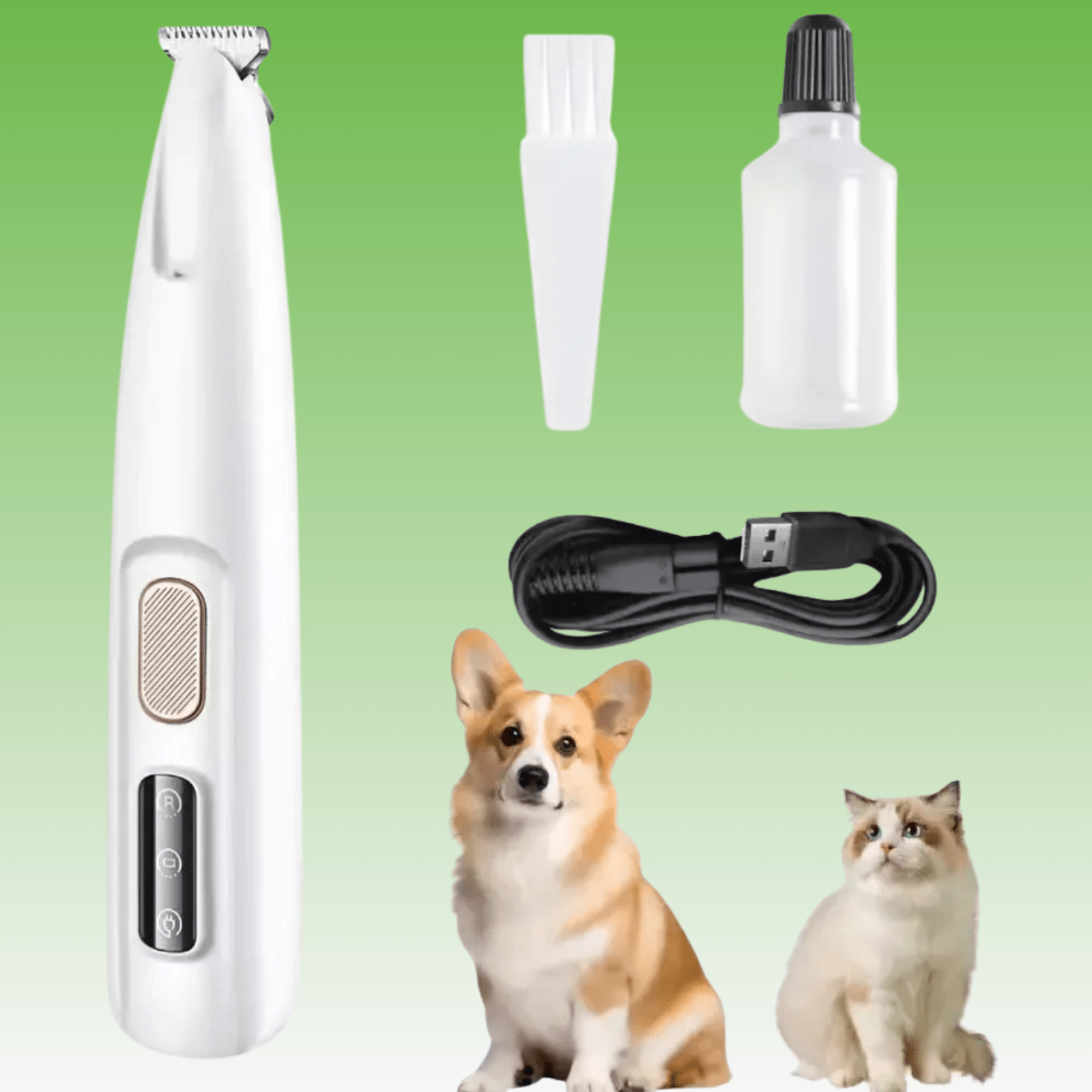 Dailypets Quiet Paw Trimmer for Dogs and Cats with Precision Grooming Design Daily