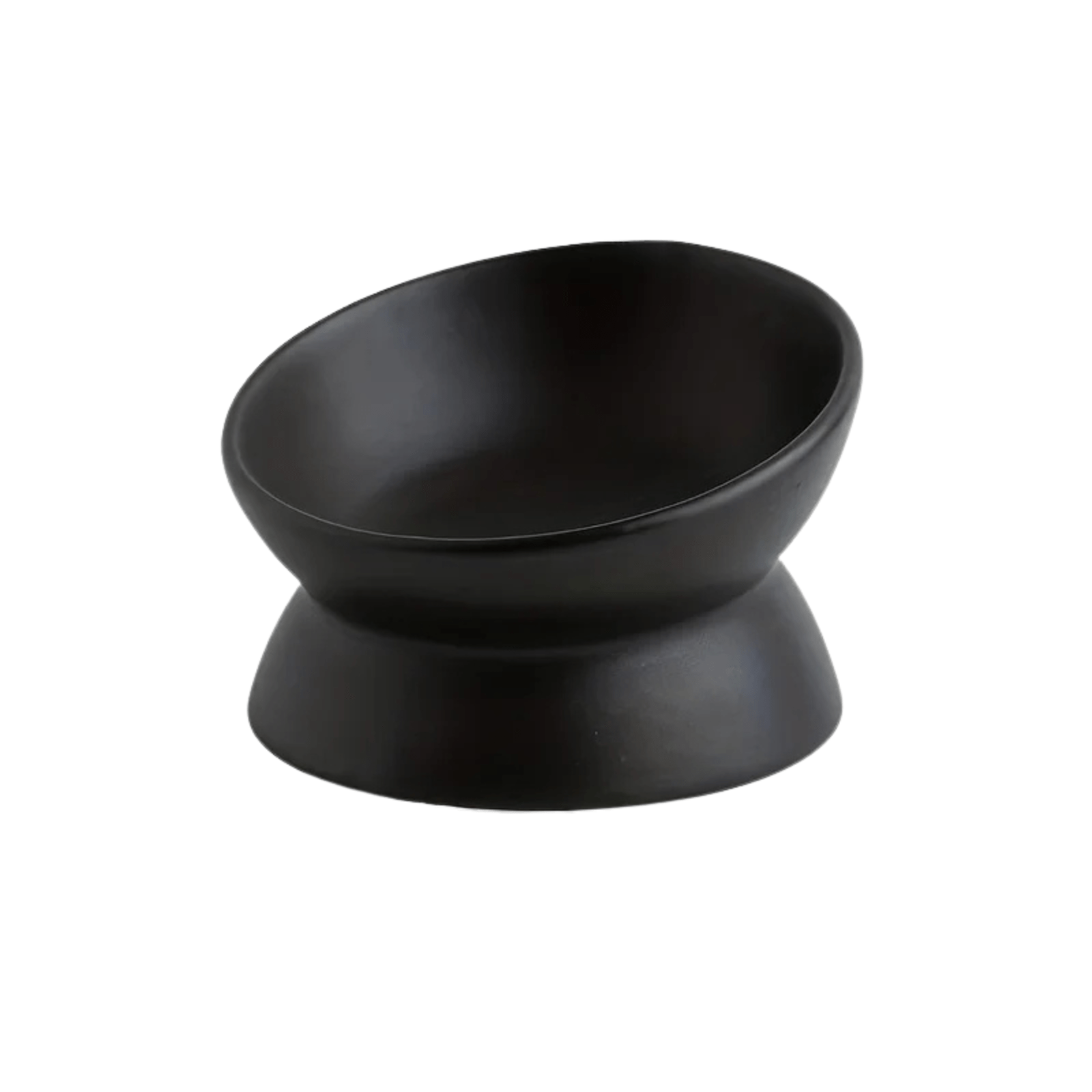 Dailypets Elevated Ceramic Pet Bowl with Angled Stand for Comfortable Everyday Feeding