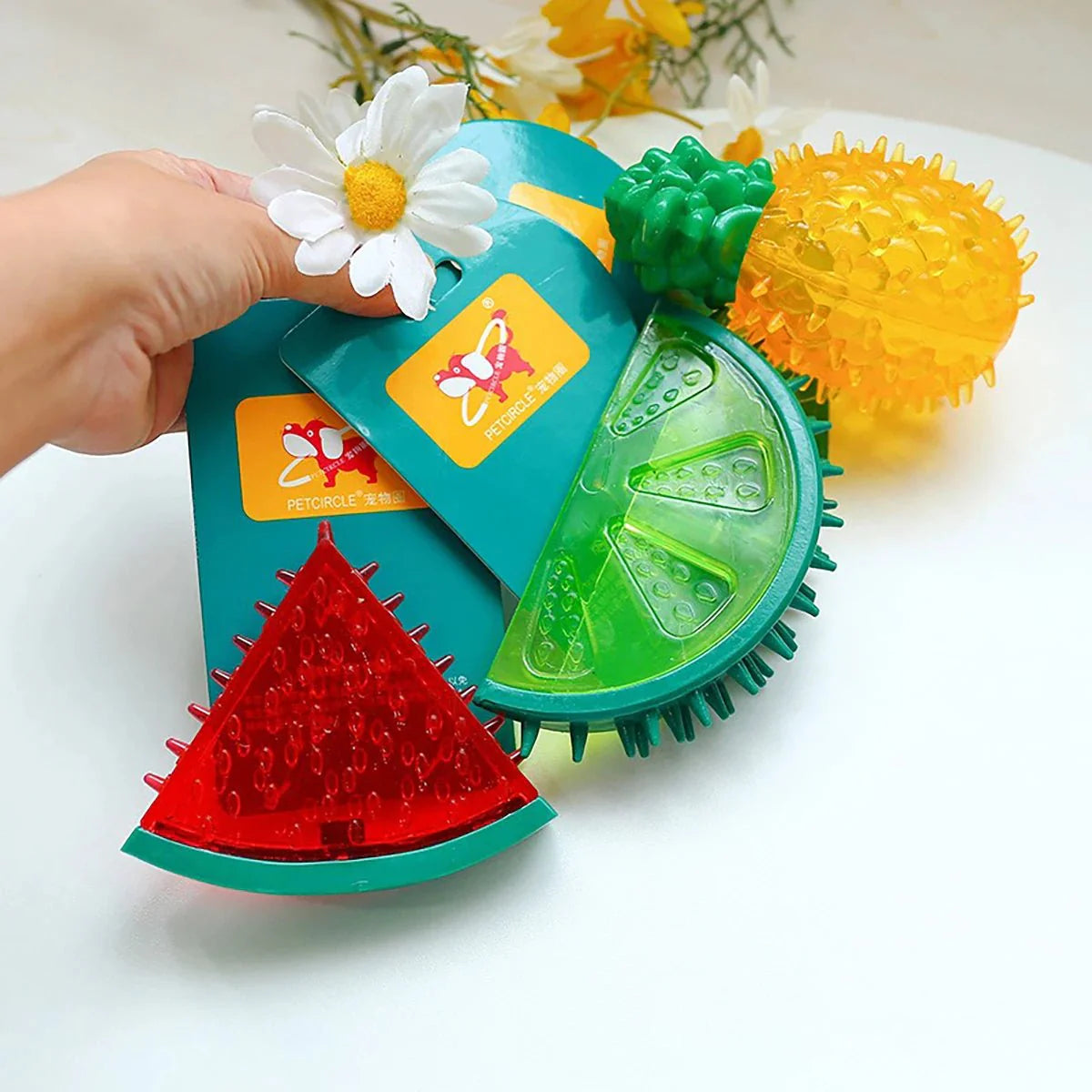 Dailypets Freezable Cooling Chew Toy for Dogs – Dental Care & Summer Relief