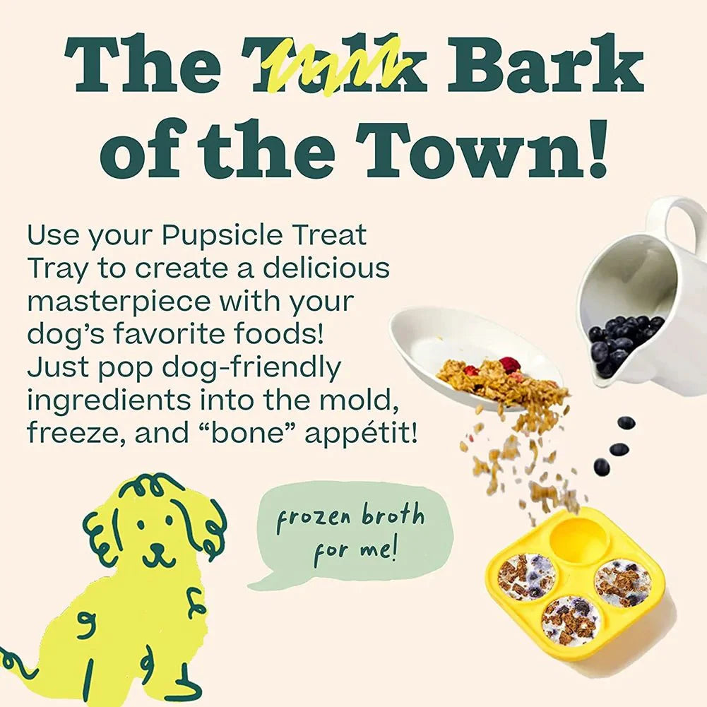 Dailypets Fillable Frozen Treat Dog Toy for Slow Feeding & Cooling