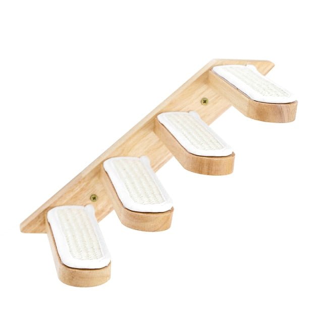 Dailypets Cat Wall Playground – Wooden Climbing Ladder for Cats