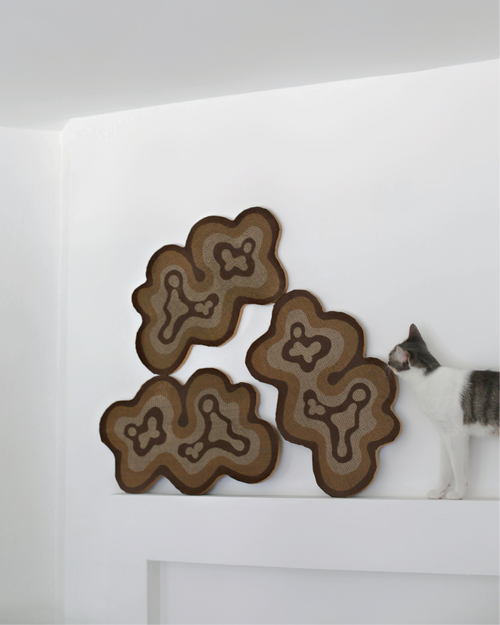 Dailypets Abstract Cardboard Cat Scratcher
