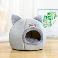 Dailypets Plush Cat Cocoon – Comfortable Enclosed Cat Bed