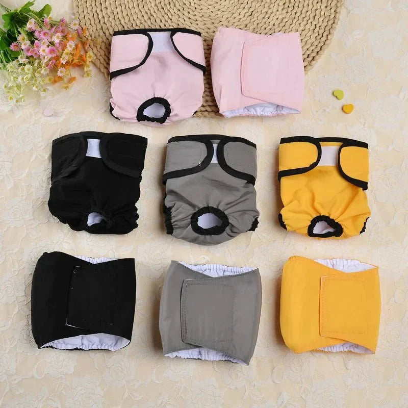 Dailypets Washable Female Dog Diaper with Adjustable Fit for Everyday Protection Daily