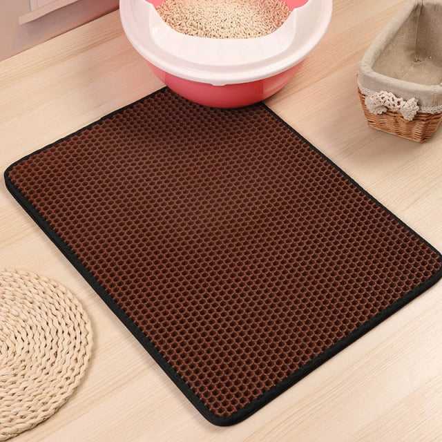 Dailypets Cat Litter Catcher Mat, Waterproof Collector for Litter Boxes