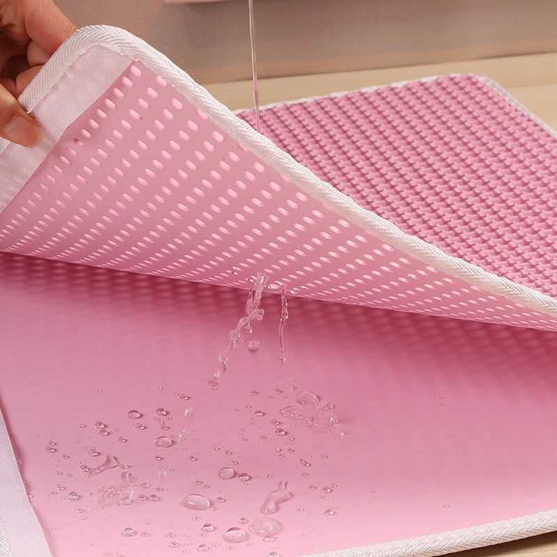 Dailypets Cat Litter Catcher Mat, Waterproof Collector for Litter Boxes