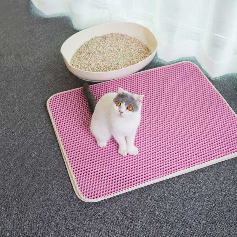 Dailypets Cat Litter Catcher Mat, Waterproof Collector for Litter Boxes